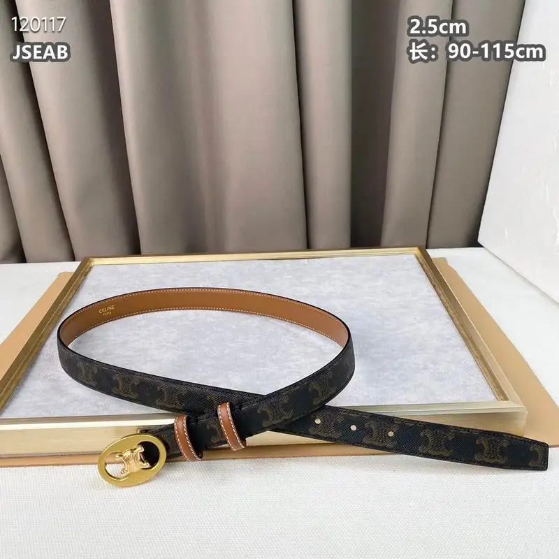 Celine belt 25mmX90-115cm 8L (8)